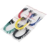 PRT-10898, SparkFun Accessories Jumper Wires Premium 6in. F/F Pack of 100