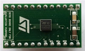 Фото 1/2 STEVAL-MKI158V1, Acceleration Sensor Development Tools AIS3624DQ adapter board for a standard DIL24 socket