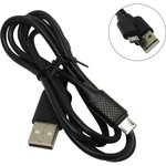 Harper USB A - Micro USB, BCH-321 Black (Кабель (ПВХ) для зарядки и ...