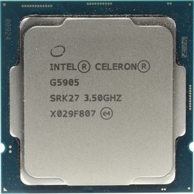 Фото 1/5 CPU Intel Celeron G5905 Comet Lake OEM