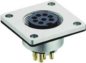 0308-2 08-1, Circular Connector, 8 Contacts, Panel Mount, M16 Connector, Socket, Female, IP68, 03 Series