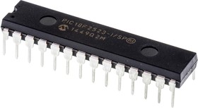 Фото 1/3 PIC18F2523-I/SP, 8 Bit MCU, Flash, PIC18 Family PIC18F25xx Series Microcontrollers, 40 МГц, 32 КБ, 1.5 КБ