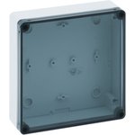 11101301, TK PS Series Grey Polystyrene Enclosure, IP66, Transparent Lid ...