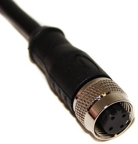 Фото 1/2 BU-21349300405010, Straight Female M12 to Unterminated Sensor Actuator Cable, 1m