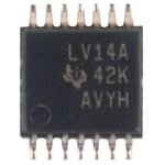 (SN74LV14APWR) микросхема LOGIC GATE SN74LV14APWR TSSOP-14