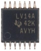 (SN74LV14APWR) микросхема LOGIC GATE SN74LV14APWR TSSOP-14