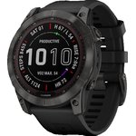 Смарт-часы Garmin Fenix 7X, 1.4", черный/серый [010-02541-11]