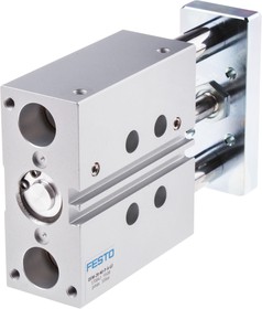 Фото 1/8 DFM-20-40-P-A-GF, Pneumatic Guided Cylinder - 170843, 20mm Bore, 40mm Stroke, DFM Series, Double Acting