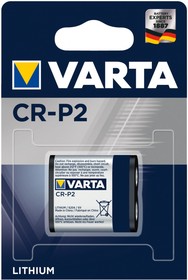 Батарейка VARTA Special Lithium Cylindrical CR-P2 , шт в блистере=1 6204301401