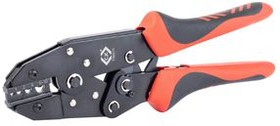 T3697A, Ratchet Crimping Pliers for Non-Insulated Terminals, 1.5 ... 10mm², 250mm