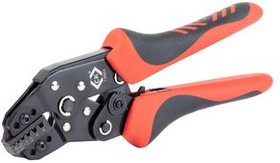 T3684, Ratchet Crimping Pliers for Bootlace Ferrules, 0.25 ... 6mm², 210mm