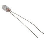 Wire Terminal Indicator Light, Clear, 28 V, 24 mA, 4000h