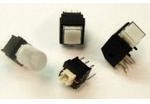 LP4EE1PBATG, Pushbutton Switches DPDT ON ON 2.3 VDC GRN LED