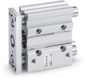MGPL16-10Z, Pneumatic Guided Cylinder - Series MGP, 16mm Bore, 10mm Stroke, MGP Series, Double Acting