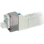 SY5140-5LOUE-Q, 2 Position Single Valve Pneumatic Solenoid Valve - Air SY5000 Series