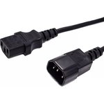 Кабель питания Filum FL-PC10-C13-C14-1.8M С13- C14, 3х0.75мм², 220В, 10A ...