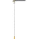 SQ1806-0225, Socket switch for wall lamp with chain 3A 250V Metallic TDM Electric