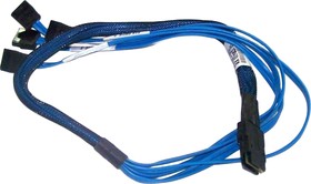 Кабель Foxconn FXXLPSASCBL (D33289-003) Кабель SAS Octopus SFF-8087 на 4 SAS/SATA 0.6м OEM