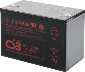 GPL 12880, аккумулятор свинцовый
