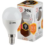Лампочка светодиодная ЭРА STD LED P45-9W-827-E14 E14 / Е14 9Вт шар теплый белый ...