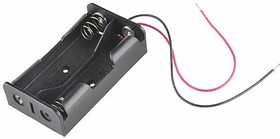 PRT-12900, SparkFun Accessories Battery Holder - 2x18650 (wire leads)