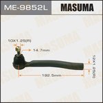 ME-9852L, Наконечник рулевой Nissan Juke 10- MASUMA левый