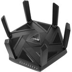 Wi-Fi роутер ASUS RT-AXE7800, AXE7800, черный
