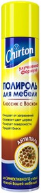 Фото 1/10 мебель аэрозоль, Полироль для мебели CHIRTON Антипыль 300 мл, аэрозоль