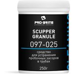 097-025, Профхим д/прочистки труб гранулы Pro-Brite/SCUPPER GRANULE, 0,25кг