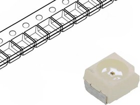 LG T676-P2R1-24, LED; SMD; 4040; green; 56?140mcd; 3.8x3.8x2.85mm; 120°; 1.8?2.4V