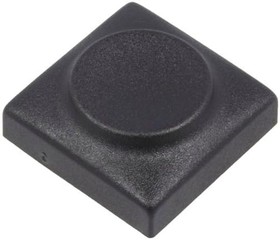 Фото 1/2 Push button, without LED window, pitch 19 mm, (L x W x H) 18.3 x 18.3 x 6.8 mm, anthracite, for single pushbutton, 825.000.011