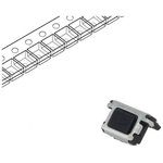EVPAEDB2A, Black Push Plate Tactile Switch, SPST 20 mA @ 15 V dc 2.2mm Edge Mount