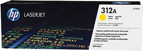 Фото 1/10 CF382A, Картридж HP 312A лазерный желтый (2700 стр)