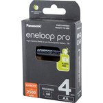 Panasonic eneloop pro BK-3HCDE/4BE 2500мАч AA BL4, Аккумулятор