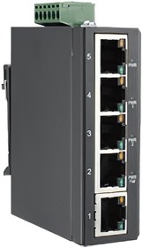 EKI-2525LI-AE, Unmanaged Ethernet Switches 5 FE Low Profile Unmanaged Switch w/Wide