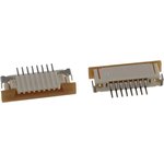 52271-0869, FFC & FPC Connectors 1MM RA 8P SMT CONN ZIF AU BTM CON STYLE