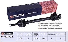 M8121002, Привод Renault Clio II/Symbol 98-; Kangoo 97- в сборе (без ABS) Marshall левый