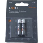LECAR000013106, Батарейка алкалиновая тип AAA 1,5В LECAR (2 шт ...