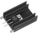 SK 145 25 STS-220, Heat Sink Passive TO-218/TO-220/ TO-247/TO-248 Extruded Thru-Hole Aluminum 13.5K/W Black Anodized