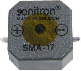 Фото 1/2 SMA-17-S, Пьезоизлучатель с генератором, SMD