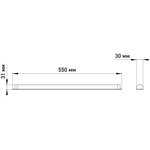 Светильник светодиодный ЭРА SPO-501-M-4K-10 линейный замена T8 G13 LED 600мм ...