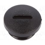 HPM16 BK080, Заглушка, M16, 1,5, Мат-л ...