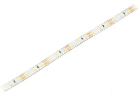 Фото 1/2 HH-S96F008-2835-12 NW WHITE PCB IP65A, Лента LED, белый нейтральный, 2835, 12В, LED/м: 96, 8мм, белая PCB