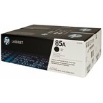 Картридж Cartridge HP 85A для LJ P1102/P1102w, двойная упаковка (2*1 600 стр.)