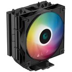 Кулер для процессора DEEPCOOL AG400 BK ARGB LGA1700/1200/115X/AM5/AM4 (18шт/кор ...