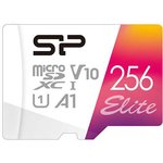 SP256GBSTXBV1V20SP, Флеш карта microSD 256GB Silicon Power Elite A1 microSDXC ...