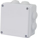 Коробка разветвительная EBX30-02-65, 7 мембранных вводов, IP65, светло-серая 39554