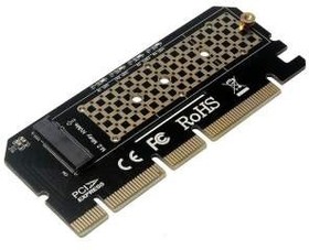 Фото 1/4 ORIENT C299E, Переходник PCI-E 16x- M.2 M-key NVMe SSD, тип 2230/2242/2260/2280 (30899)