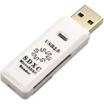 5bites Устройство ч/з карт памяти RE2-100WH USB2.0 Card reader / SD / TF / USB ...