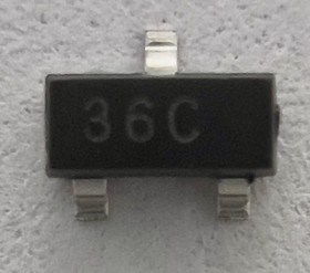 Фото 1/4 CDSOT23-T36C, ESD Suppressor TVS 36V 3-Pin SOT-23 T/R